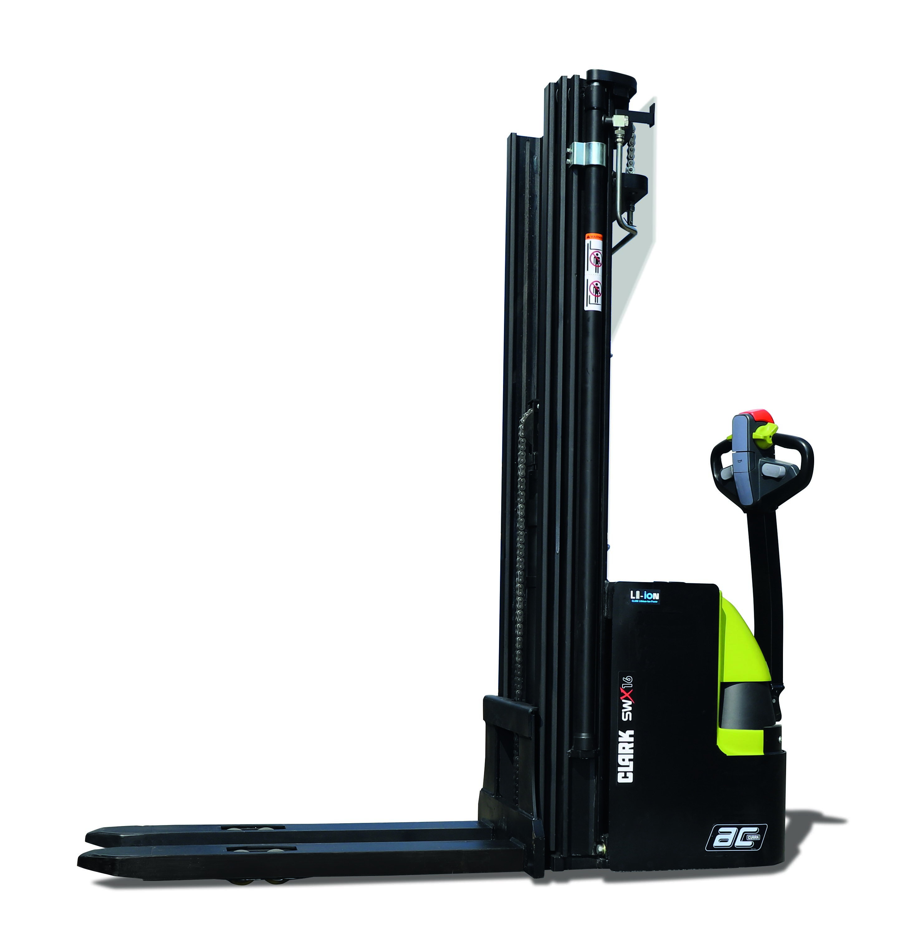 Transpaleteira Clark Patolada PSX16 — 1.600 kg Litio 24V