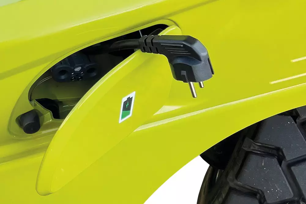 Motor AC 80V Clark LXE — performance equivalente sem emissão