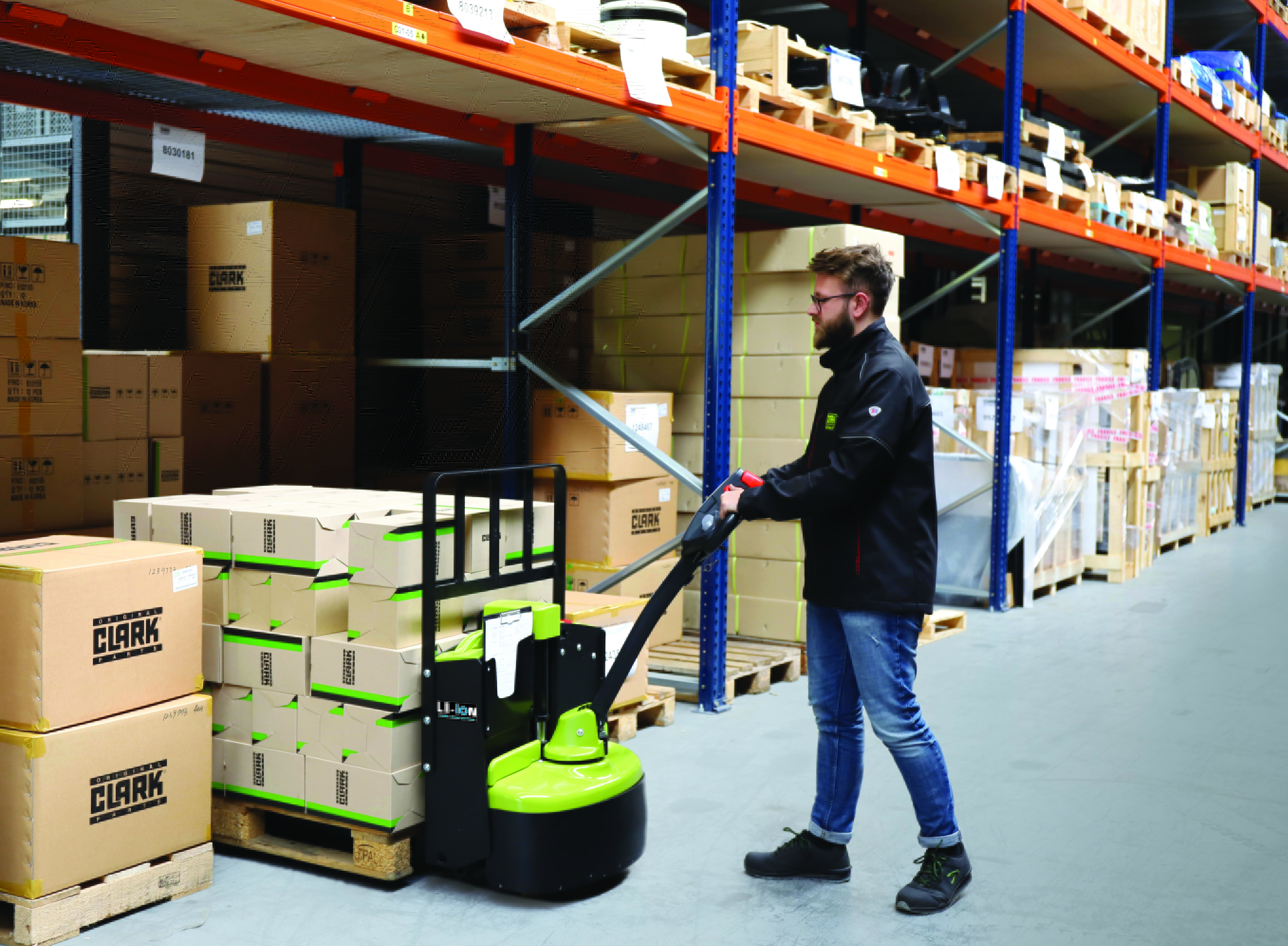 Painel LCD SMART 5,6 polegadas Clark S-Series — monitoramento de bordo e controle por senha